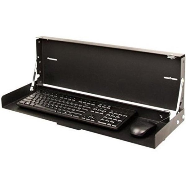 Wormhole Innovation First Rack Solutions  Wall Mount Keyboard Full Keyboard Folding Tray No Kybd WO736826